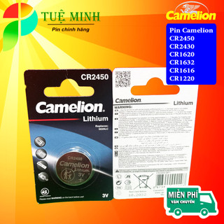 Pin camelion cr2450 / cr2430 / cr1632 / cr1620 / cr1616 chính hãng, pin điều khiển ô tô, xe máy.