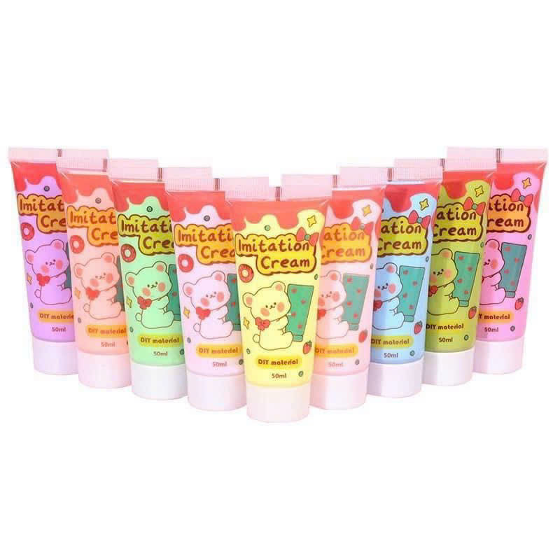 Kem keo trang trí  loại 1 siêu dễ thương DIY 50ml decor