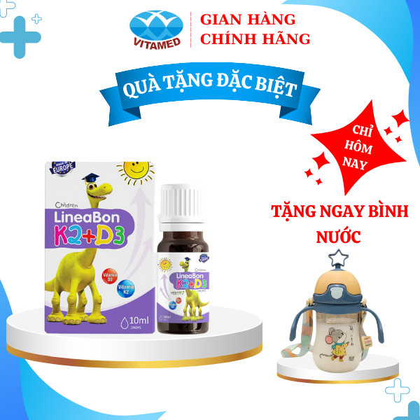 LineaBon K2 + D3 Tặng Bình Nước