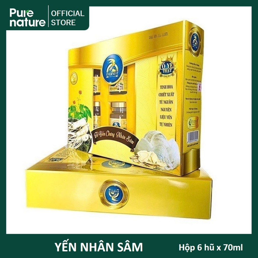 Yến sào cao cấp EverNest/ Vinnest Nhân sâm