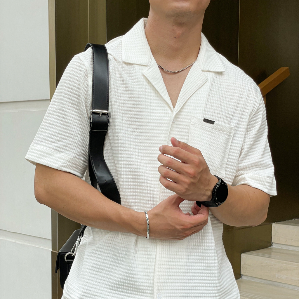 Áo sơ mi ngắn tay nam Highway  Caspar