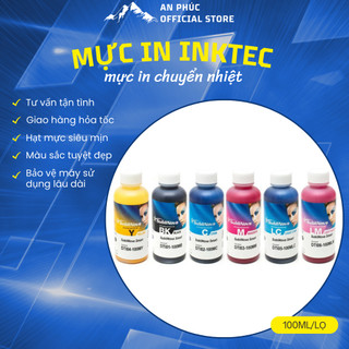 Mực in chuyển nhiệt INKTEC Hàn Quốc chai 100ml