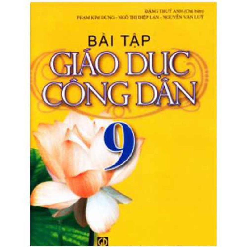 Giáo dục công dân 9 , BT GDCD 9 kèm bút chì cute