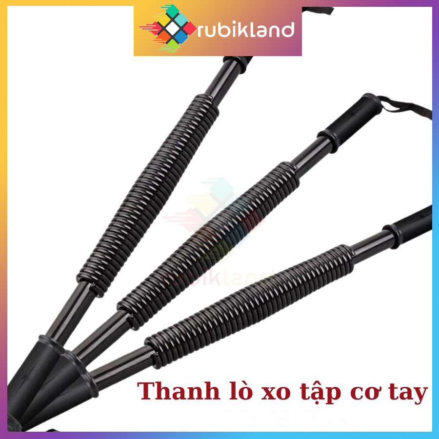 Thanh Gậy Bẻ Lò Xo Tập Cơ Tay Đồ Long Đao Thanh Đòn Bẻ Tay Vai Ngực 30kg 40kg 50kg Tập Gym Thể Dục Tại Nhà - Little Kobo