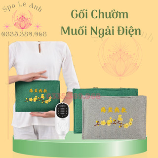 Túi chườm muối ngải điện | Túi chườm thảo dược làm nóng bằng điện | Gối chườm ngải thảo dược