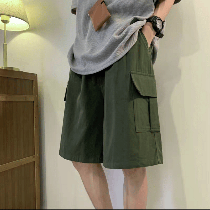 40-100KG Quần Short Kaki Nam Nữ TÚI HỘP thời trang BIGSIZE unisex 5 màu