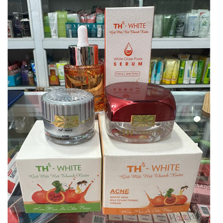 Kem th white mụn thâm trắng da dưỡng da se khít lỗ chân lông 12g