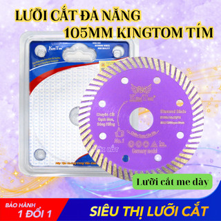 Lưỡi Cắt size 100mm Đa Năng KingTom Tím (Me Dày) - Chuyến Đá Cứng, Bóng Kiến Dày
