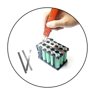 Dây Kẽm Hàn Cell Pin Dài 1m
