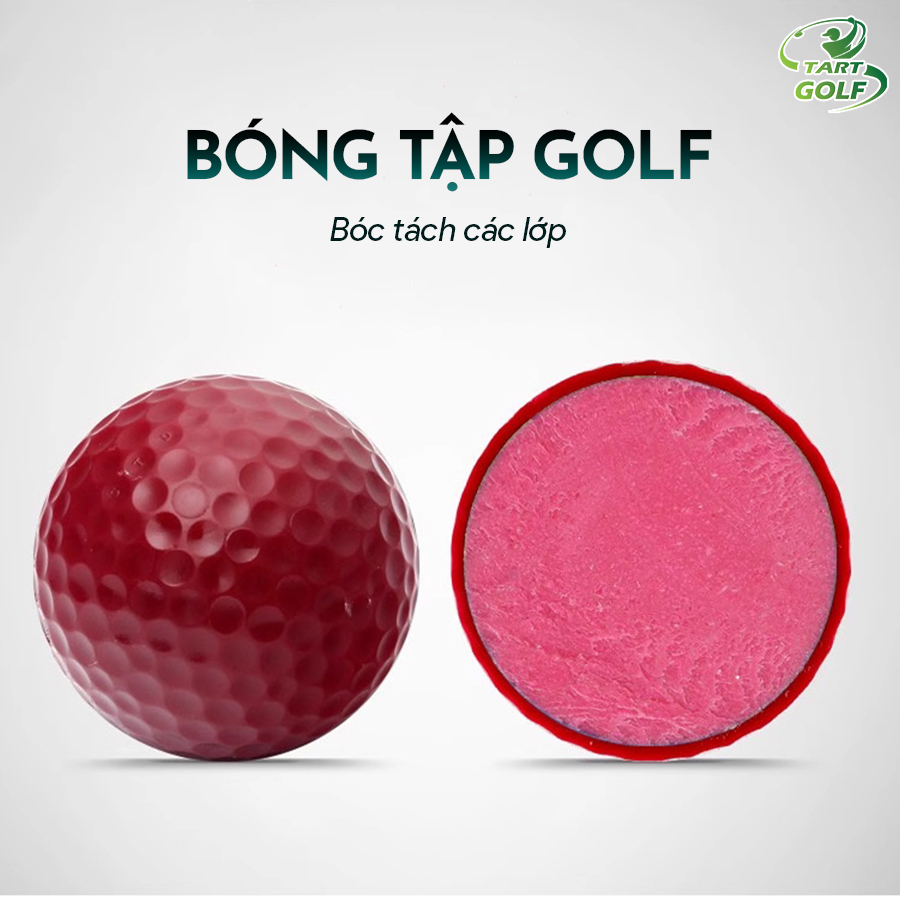 Bóng Golf Màu Sắc PGM, Bóng Golf Luyện Tập, Bóng Gofl Đánh Ngoài Sân, 2 Lớp Bền Bỉ, Bay Xa