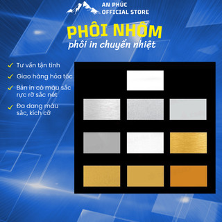 Phôi nhôm in chuyển nhiệt, tấm nhôm chuyển nhiệt khổ 40x60
