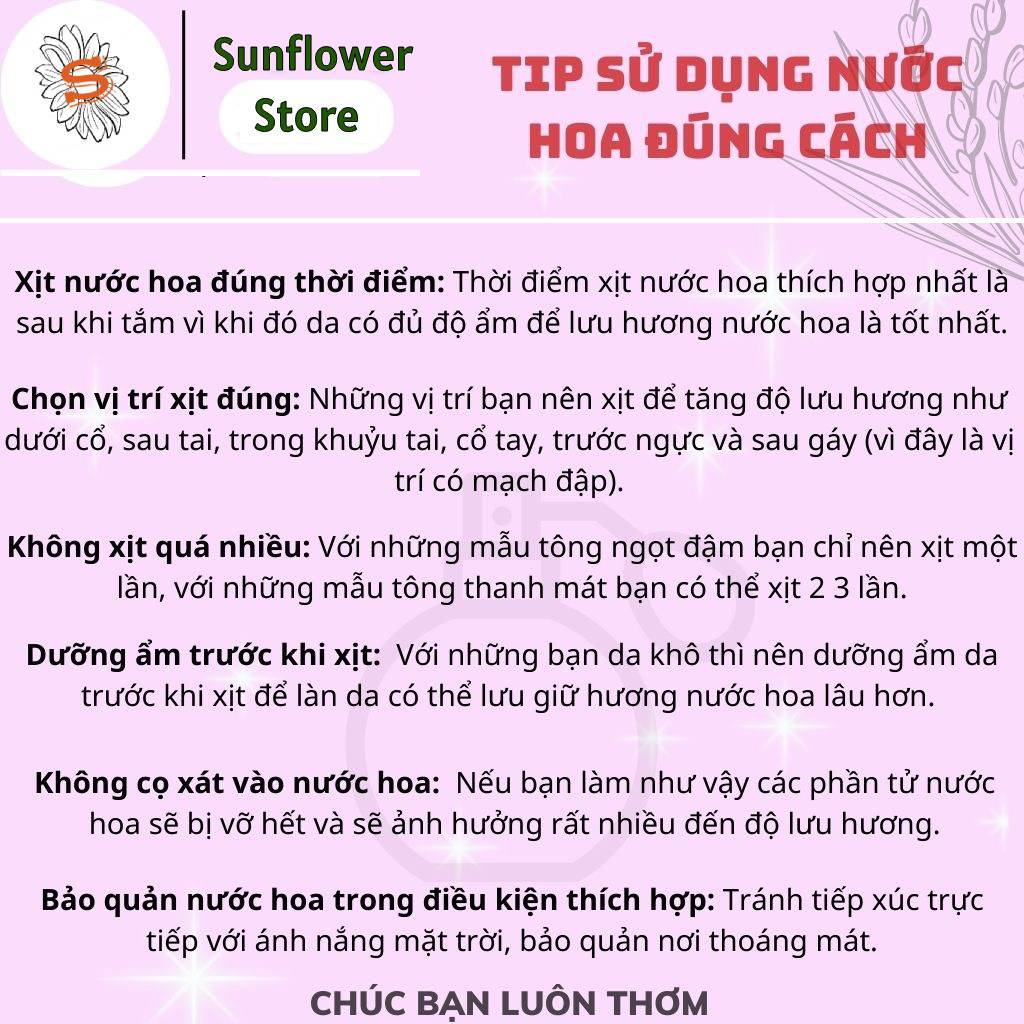 Nước hoa nữ Narciso hồng lùn chiết 10ml chính hãng thơm lâu - Dầu thơm nữ lưu hương lâu ngọt ngào quyến rũ...