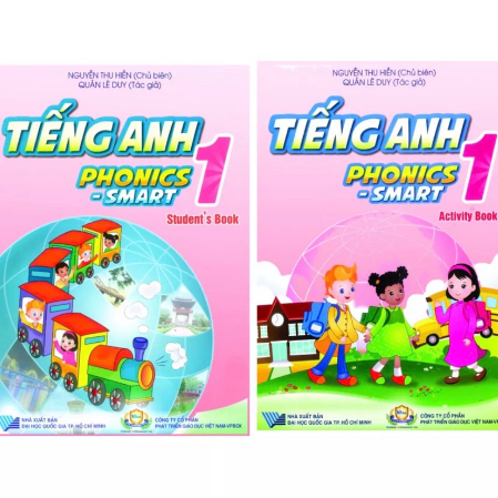 Sách - Tiếng Anh 1 Phonics - Smart Không CD Kèm Mã Cào