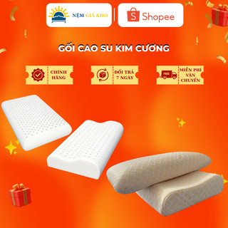 Gối Cao Su Thiên Nhiên Kim Cương Chính Hãng 100%