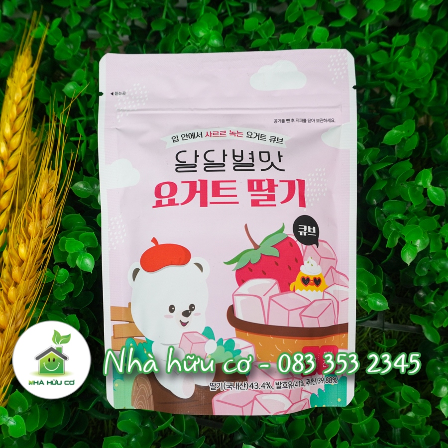 FLASH SALE - Date: 8/2024 - Sữa chua khô hoa quả sấy lạnh SAMTO - Nhà hữu cơ