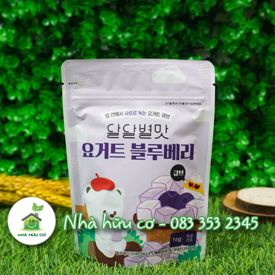 FLASH SALE - Date: 8/2024 - Sữa chua khô hoa quả sấy lạnh SAMTO - Nhà hữu cơ
