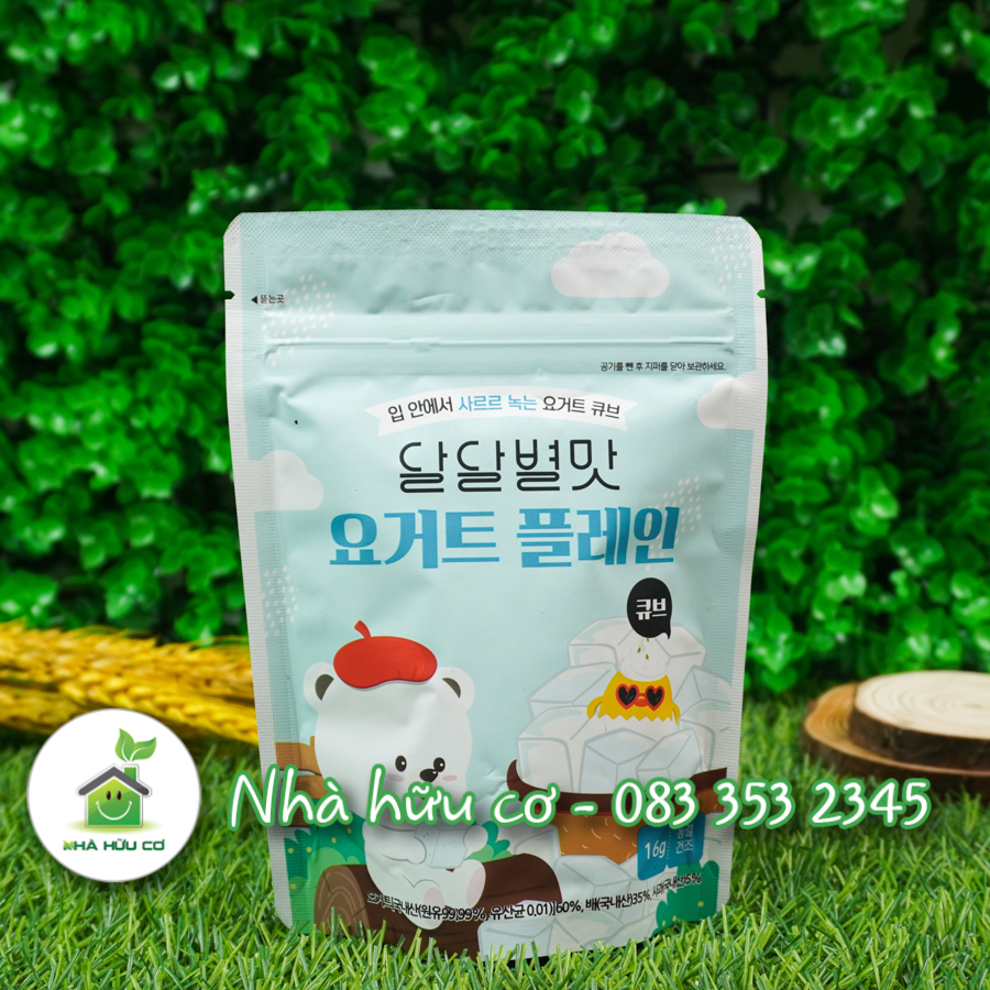 FLASH SALE - Date: 8/2024 - Sữa chua khô hoa quả sấy lạnh SAMTO - Nhà hữu cơ