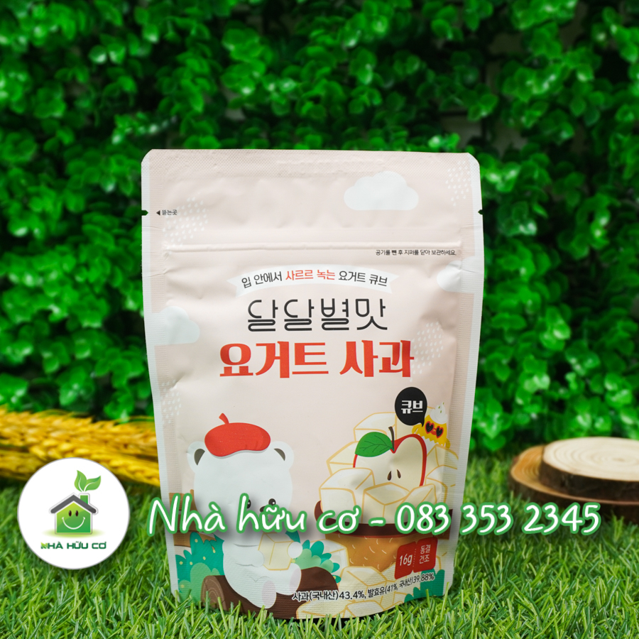 FLASH SALE - Date: 8/2024 - Sữa chua khô hoa quả sấy lạnh SAMTO - Nhà hữu cơ