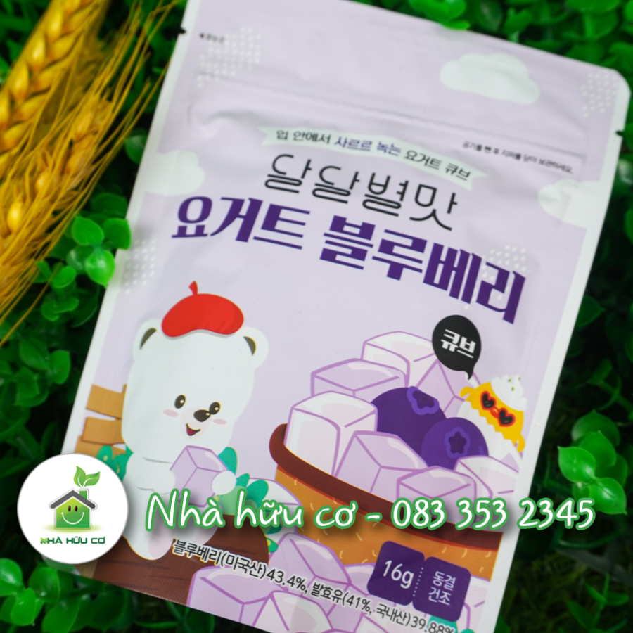 FLASH SALE - Date: 8/2024 - Sữa chua khô hoa quả sấy lạnh SAMTO - Nhà hữu cơ