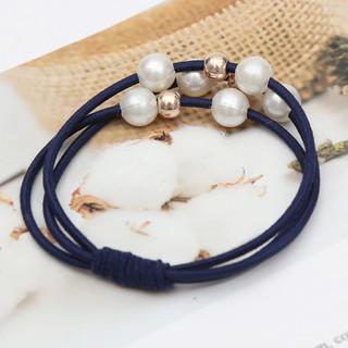 Dây buộc tóc Handmade đính ngọc trắng