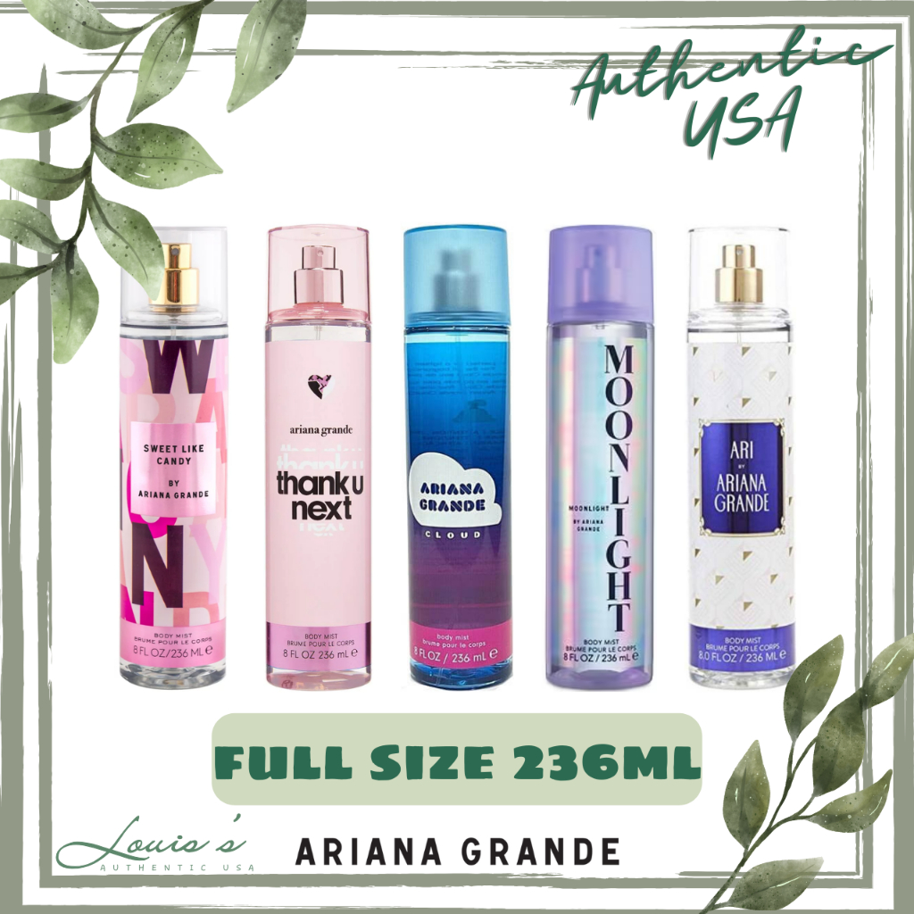 [ Full Size 236ml ] (nhiều mùi) ARIANA GRANDE  - Body Mist / Xịt thơm chính hãng Ariana Grande nhập Mỹ