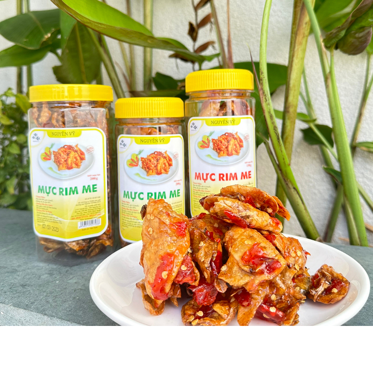 Mực rim me thơm ngon đậm vị đặc sản Phan Thiết ( khối lượng tịnh 150g-200g)
