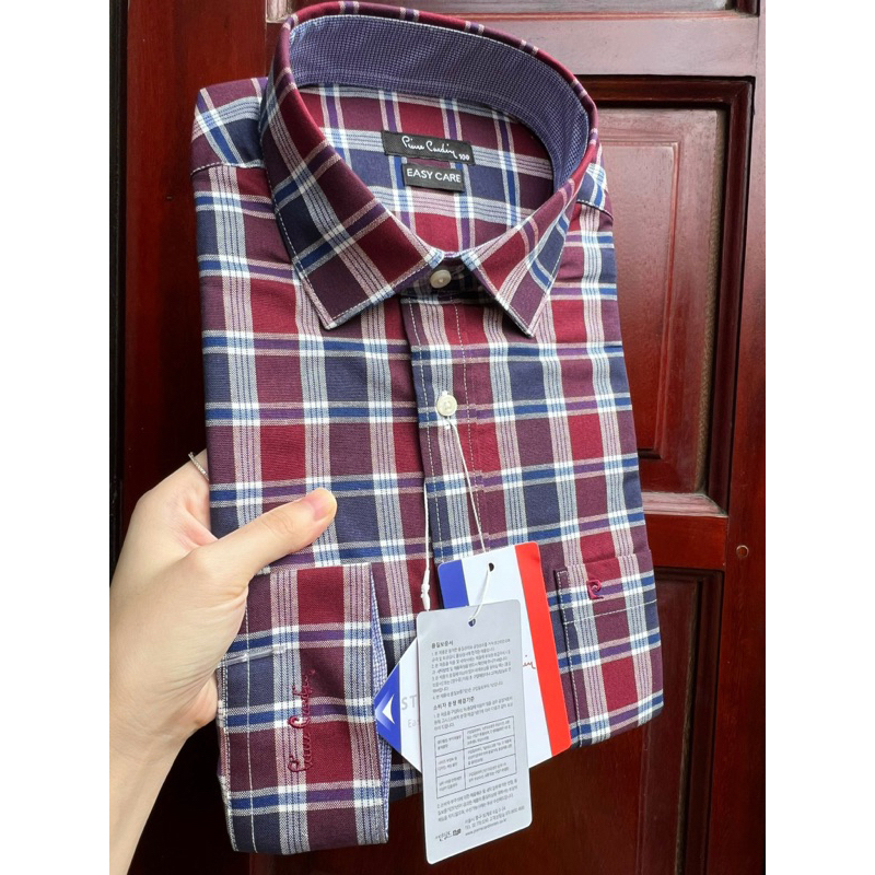 Sơ mi dài tay nam Pier.re Car.din 15 mầu dáng slimfit