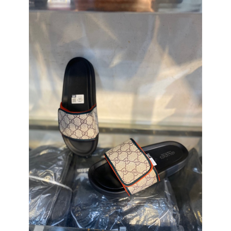 Dép lê quai ngang GC hottrend - dép LV qai dán hottrend