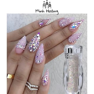 Đá rắc móng tay siêu sáng - phụ kiện trang trí móng tay