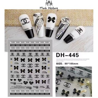Stick thương hiệu nail nhiều mẫu dán trang trí móng tay