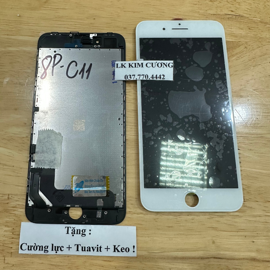 Màn hình tương thích ip 8 plus - zin ép kính mã c11