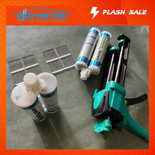 Súng bắn keo chà ron 2 thành phần epoxy Trợ lực cao cấp