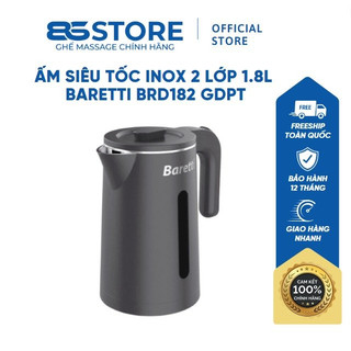 Ấm siêu tốc inox 2 lớp 1.8l baretti brd182 gdpt