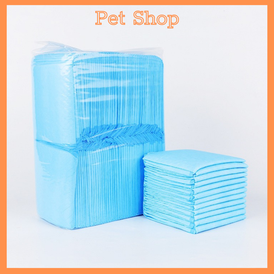 Tã Lót Vệ Sinh Huấn Luyện Cho Chó Mèo Thú Cưng Siêu Thấm Hút Khử Mùi Đa NăngTốt Size L M S Lót Chuồng Khay Tiện Lợi