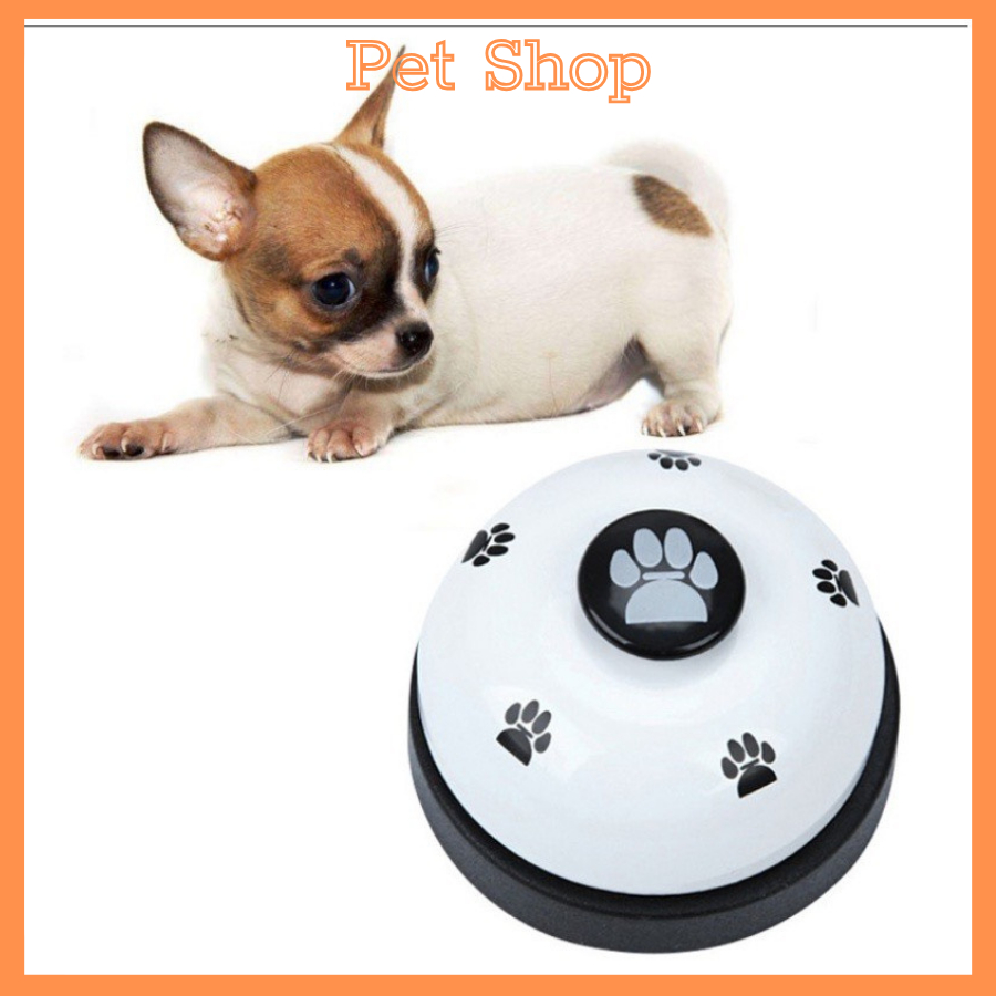 Chuông Bấm Huấn Luyện Gọi Cho Chó Mèo Thú Cưng Pet Lúc Đi Xin Ăn, Đi  Vệ Sinh Chuông Bấm Để Bàn Giải Trí, Màu Sắc CuTe