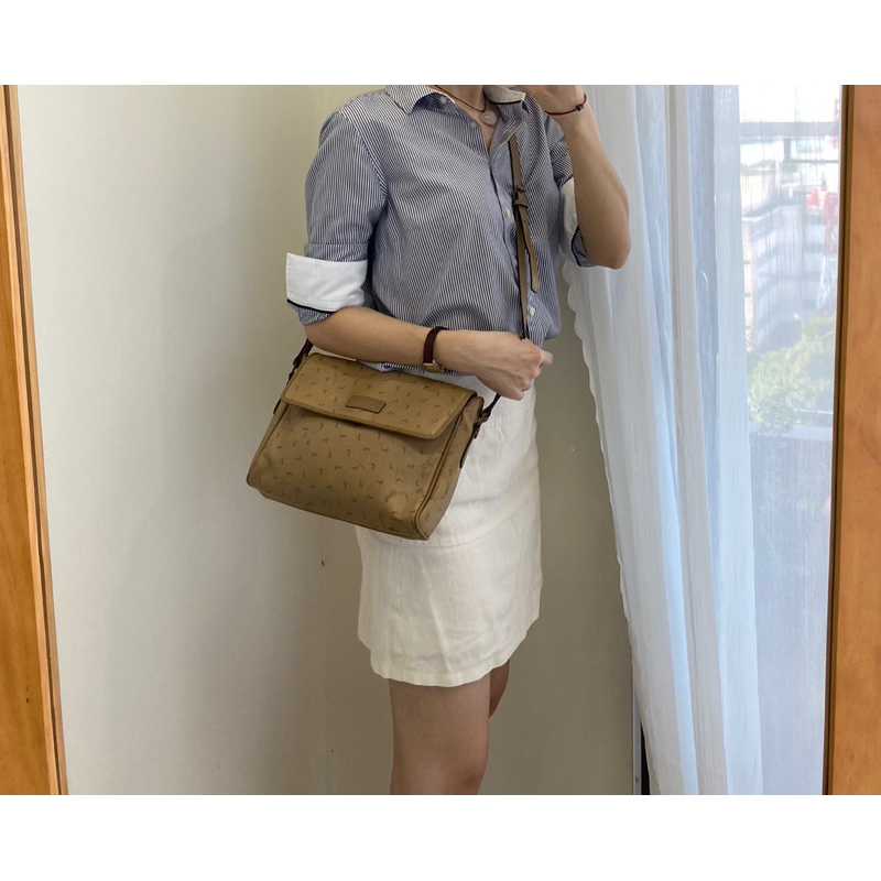 Túi đeo chéo vintage Lancel Paris - secondhand