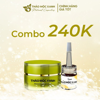 [Combo] Thảo Mộc Xanh ( 1 kem face - 1 vàng)