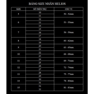 Nhẫn thời trang nam Helios Chain