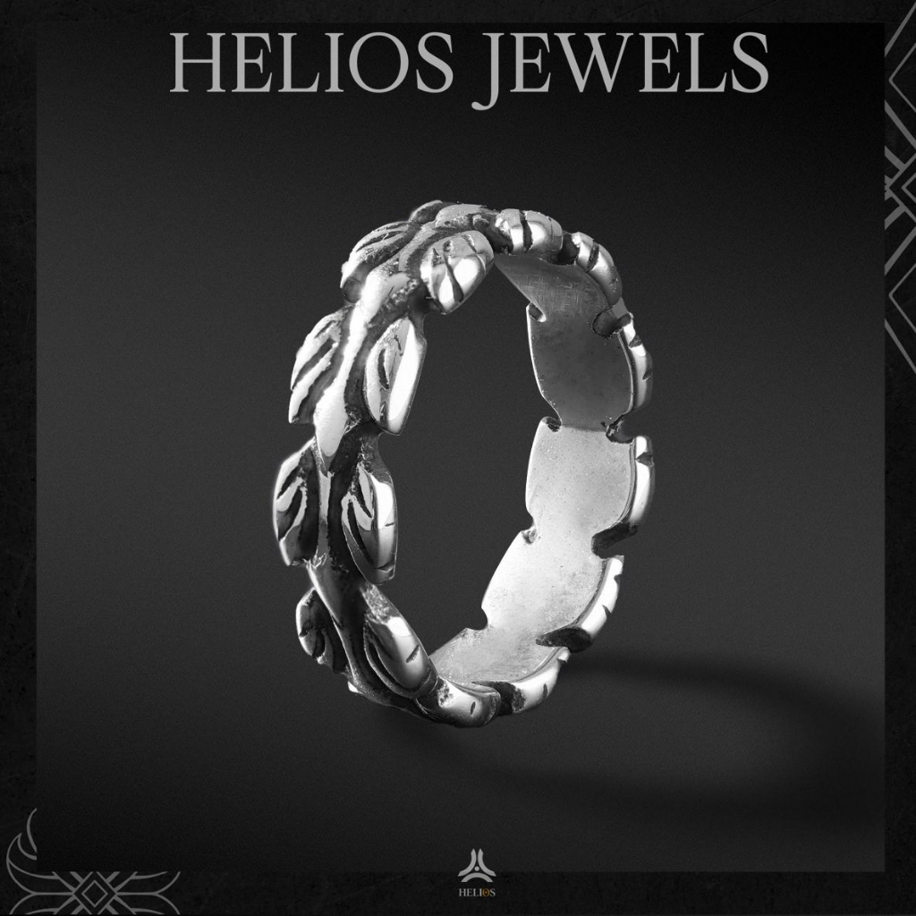 Nhẫn thời trang nam Helios Laurel Weath