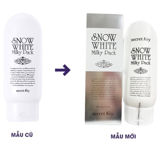 Kem Ủ Trắng Secret Key Snow White Milky Pack