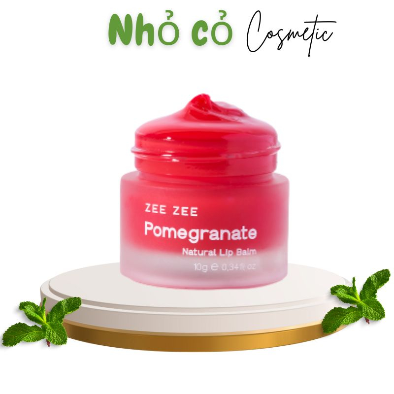 Dưỡng Môi Lựu Đỏ Zee Zee 10g Giúp Khử Thâm Và Căng Mọng
