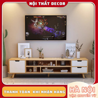 Kệ Tivi Gỗ Tủ Tivi Để Sàn Phong Cách Bắc Âu Thiết Kế  Ngăn Để Đồ Thông Minh Hiện Đại Phù Hợp Cho Mọi Không Gian