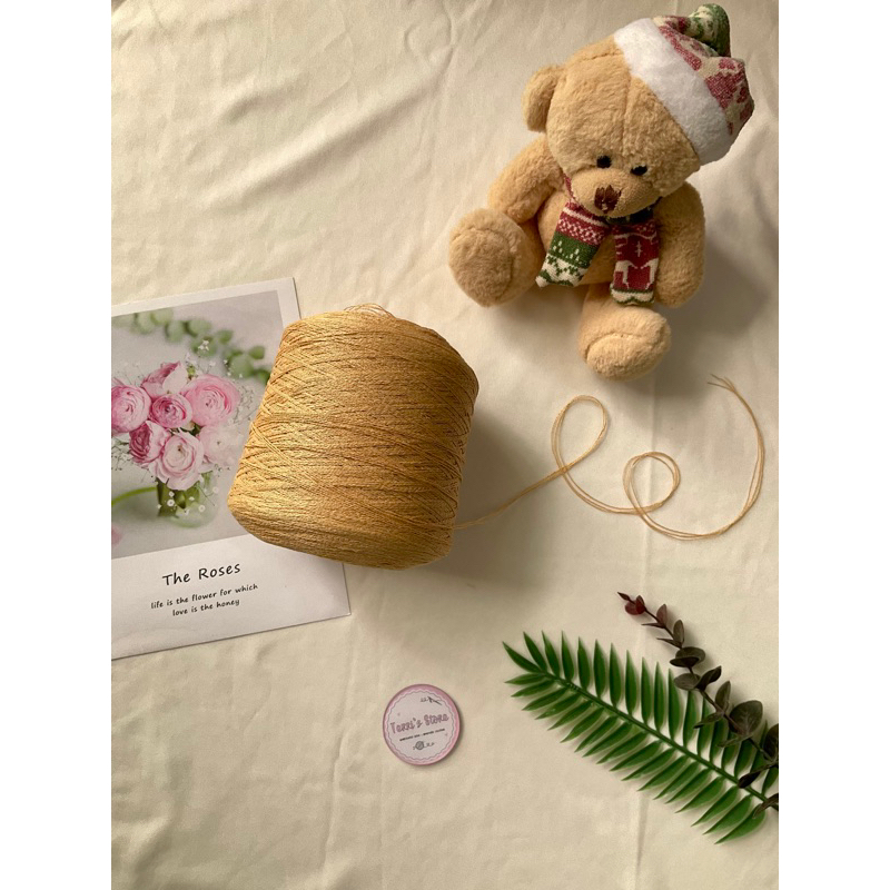 Yarn - Sợi Linen 100% và 70 - 80% | Sợi chập cỡ sợi từ 0.6mm ~ 0.8mm | Đan móc áo váy mùa hè | Terri Store