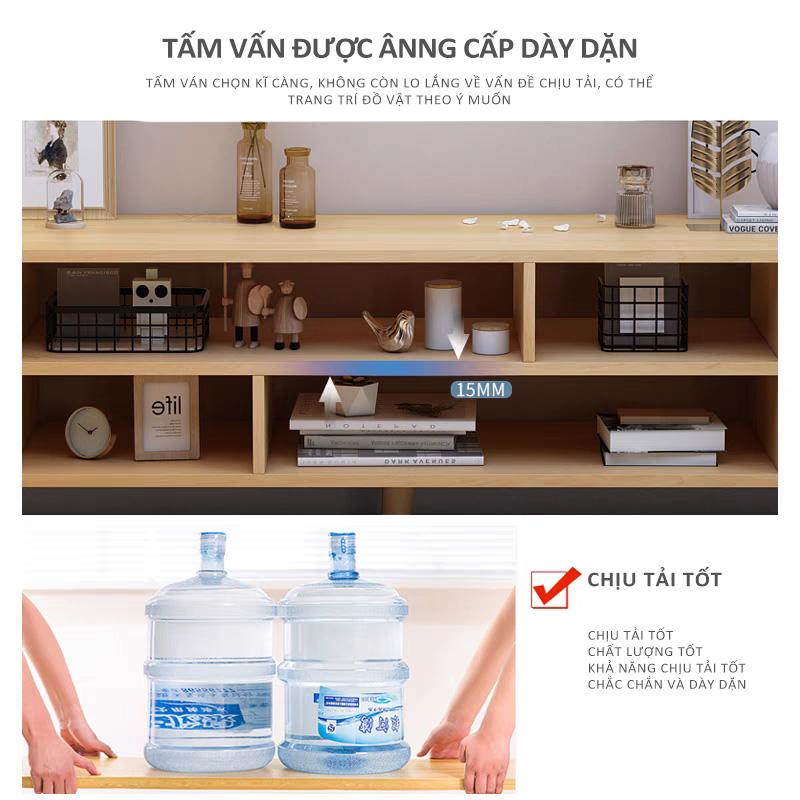 Kệ TV Đa Năng Kệ TV Gỗ Nhiều Ngăn Kéo Tủ Gỗ Decor Phòng Khách Phòng Ngủ Thiết Kế Hiện Đại Tinh Tế