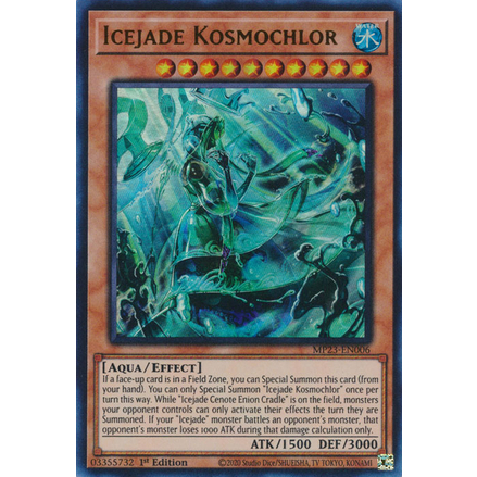 Icejade Kosmochlor - MP23-EN006 - Ultra Rare 1st Edition