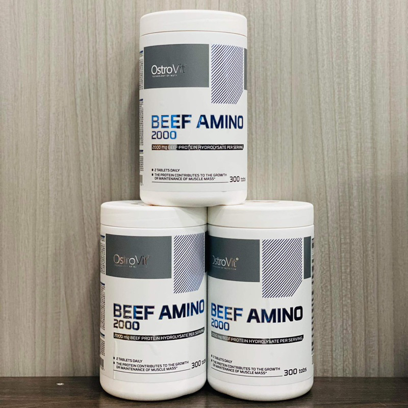 Ostrovit Beef Amino  - Phục Hồi Cơ, Chống Mất Cơ, Chống Nhức Mỏi Cơ, Phát Triển Cơ Bắp