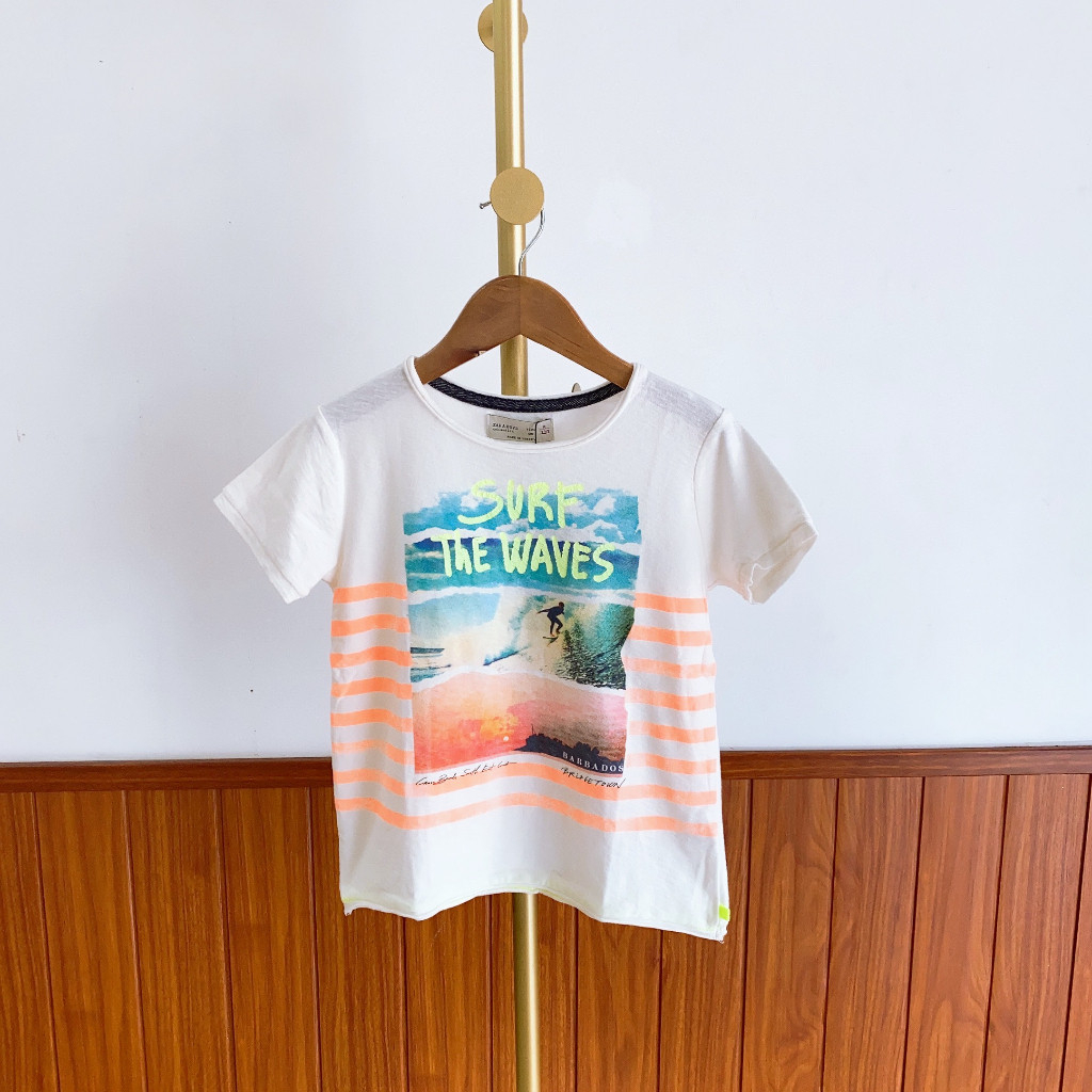 ÁO PHÔNG ZARA - CẮT TAG, CHƯA MẶC - MỚI 100%