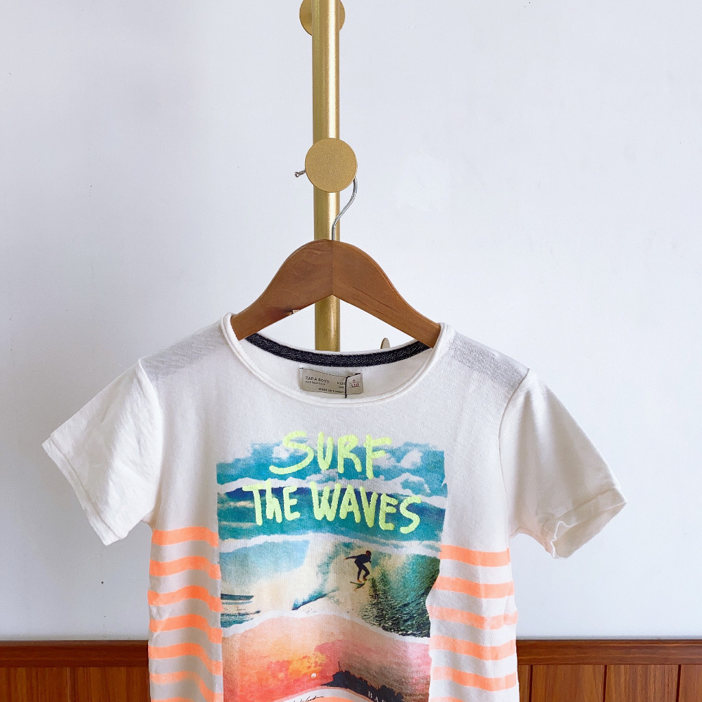 ÁO PHÔNG ZARA - CẮT TAG, CHƯA MẶC - MỚI 100%