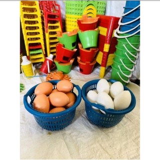 Set 10 trứng gà, trứng vịt đồ chơi - đồ chơi nấu ăn - đồ chơi cân ký - đồ chơi cho bé trai, bé gái