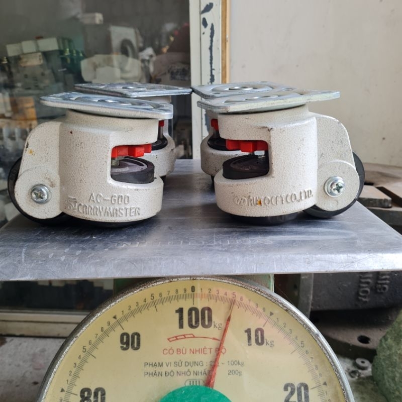 Bánh xe điều chỉnh độ cao thấp, bánh xe tải trung bình  Carrymaster Auto CFT AC-600